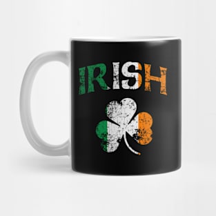 Irish Shamrock Ireland Flag St Patricks Day Fade Mug